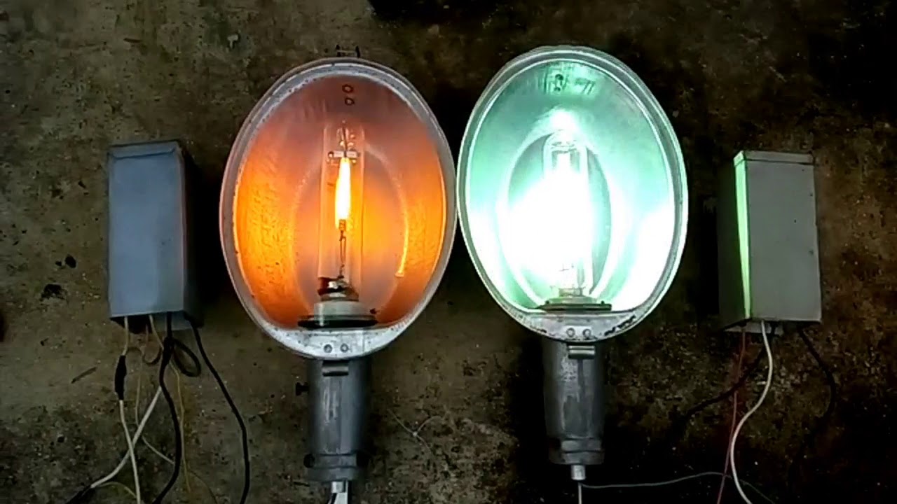 Ligação da lâmpada a vapor de sódio e multivapor metálico de 250w