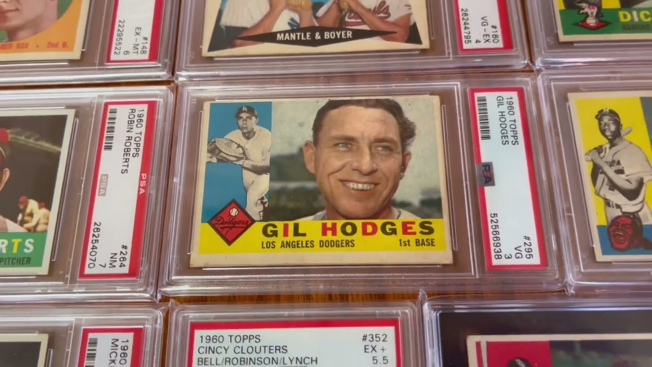 1960 Topps HOFer Run Complete!!