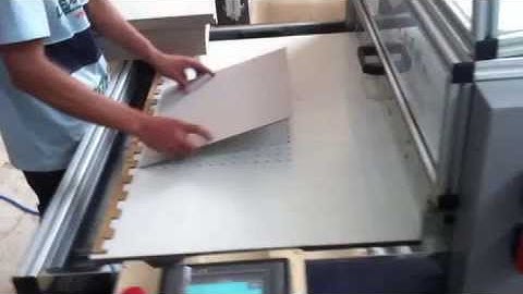 Cardboard Grooving Machine for box making
