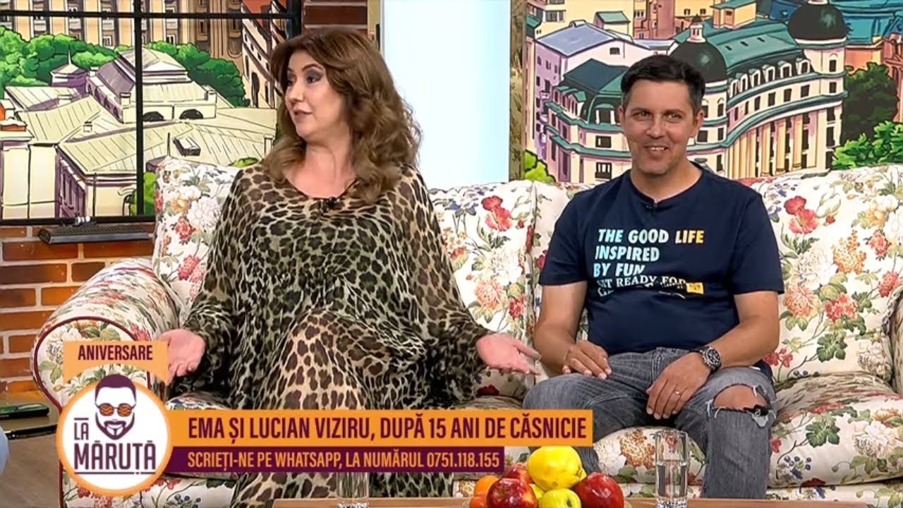 Ema și Lucian Viziru, după 15 ani de căsnicie