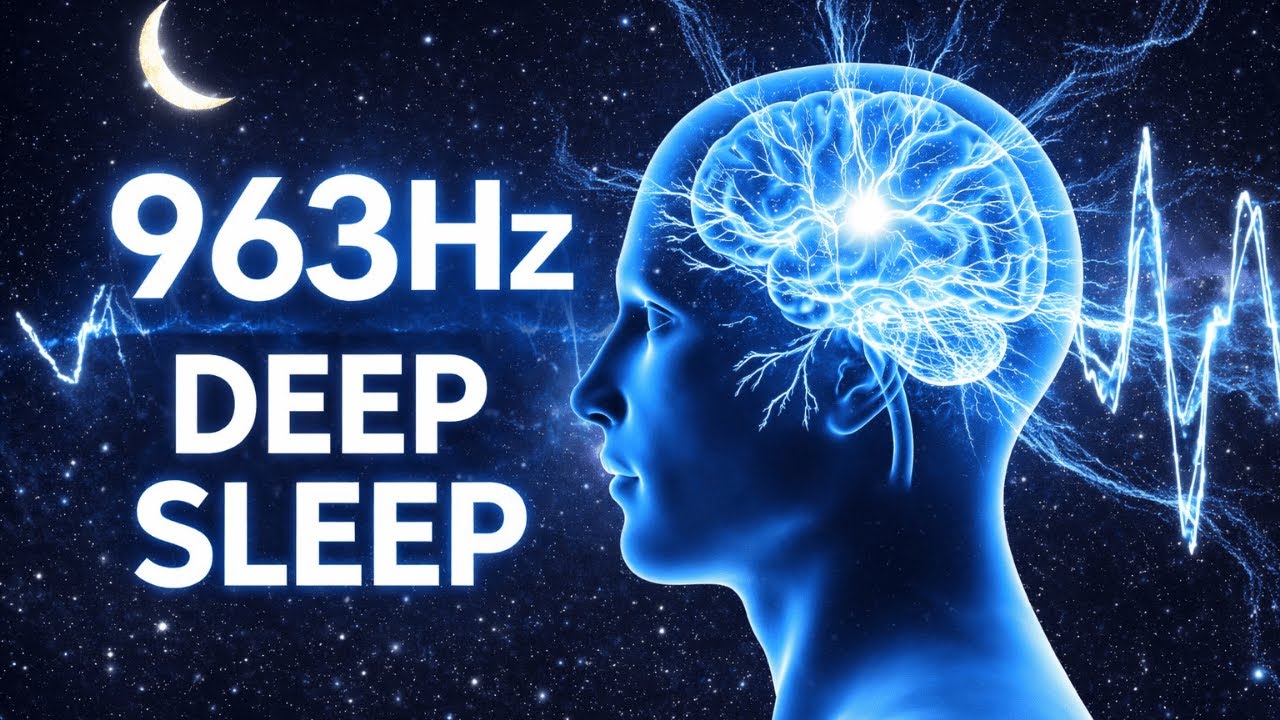 Deep Sleep in 5 Minutes | 963Hz Healing Frequency | Calm Mind, Body & Soul