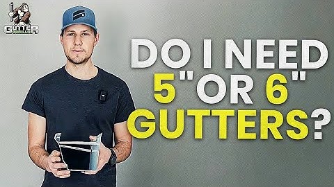 Avoid costly mistakes: Which gutter size is right for you? #gutters