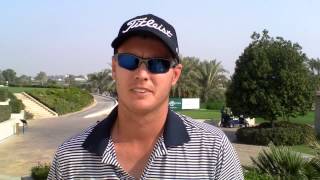 Cyril Suk after winning the Shaikh Maktoum Dubai Open on the Mena Golf Tour in Dubai