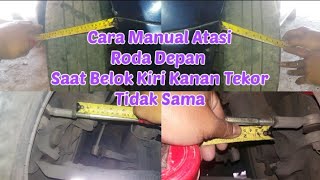 Download Lagu Cara Atasi Roda Depan Saat Belok Tekor Kiri Kanan Tidak Sama MP3