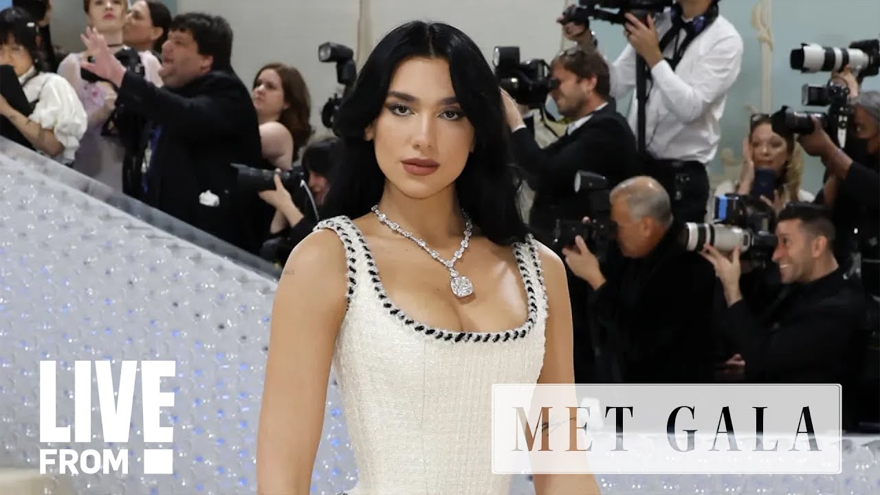 Dua Lipa wore 100 carat Tiffany diamond necklace to the Met Gala