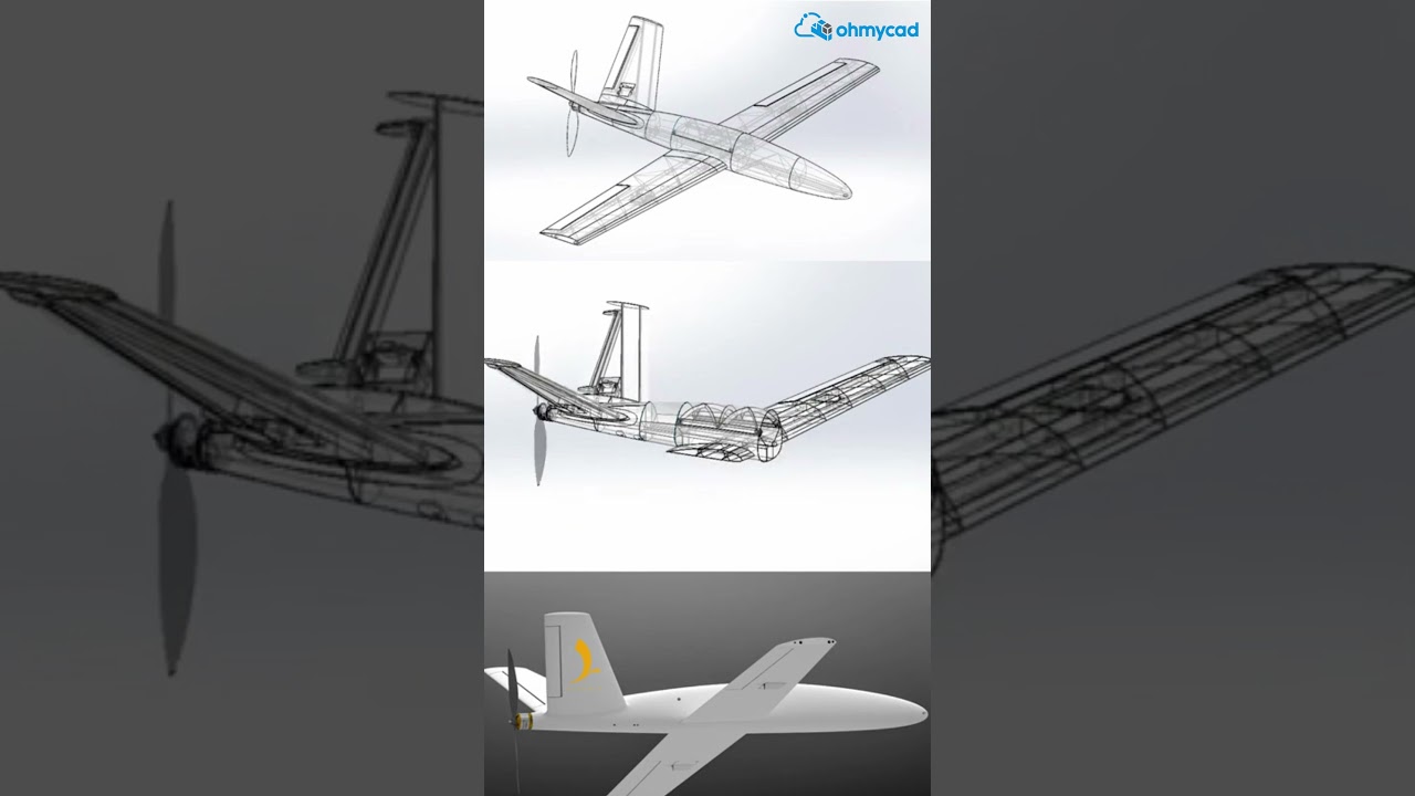 3D printed drone design in CATIA