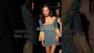 Olivia Rodrigo attending Met Gala 2026 after party #celebrity