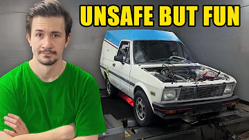 Pushing WORST CAR to its limit, until exhaust melts