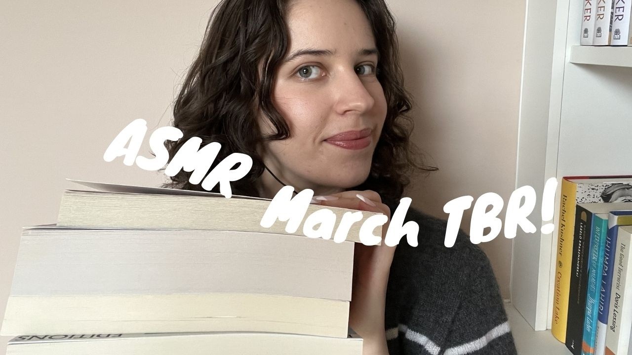 ASMR March TBR | lots of book triggers!