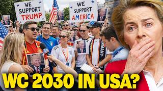 European Fans React in Shock as President Trump Wants America to Host the World Cup Again in 2030