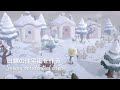 【あつ森】雪が積もった白銀の住宅街を作る【島クリエイト・マイデザなし】