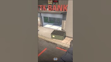 THE SMOKE FOR BANK ON OVERPASS #shorts #cs2