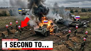 Russian APCs Caught Off Guard by Ukrainian FPV Drones — Then THIS Happened…