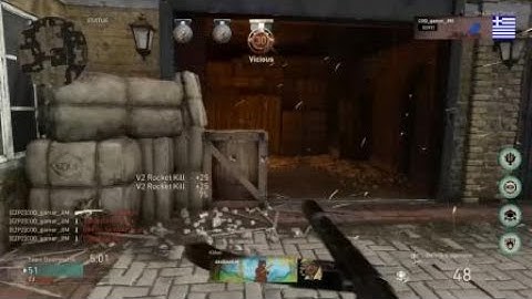 V2 rocket with the erma-EMP - Call of Duty®: WWII No commentary - Uncut