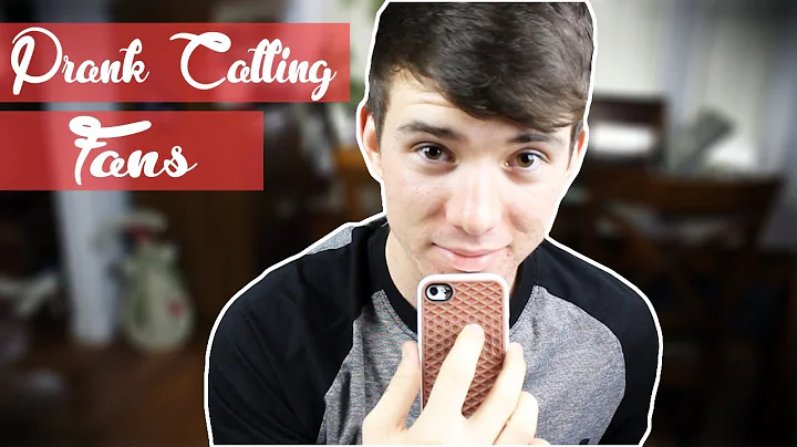 PRANK CALLING FANS | ALEX RECKARD