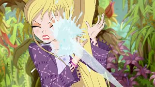 Stella Gets Squirted On By A Flower Winx Club Clip