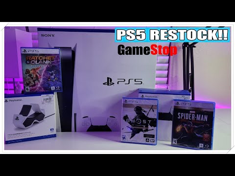 FINALLY GOT A PS5!!! / GAMESTOP PS5 RESTOCK BUNDLE