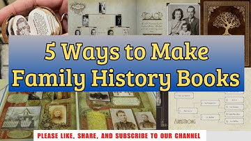 5 Essential Tools to Create Family History Books Quickly