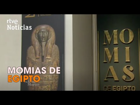 Exposición “Momias de Egipto”, en Caixaforum | TD Territorial Madrid TVE