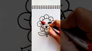 Easy Coloring for Kids #shorts #youtubeshorts #youtubekids #flower #art #viral #kidslearning