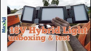 RIDGED Gen5x 18-Volt Hybrid Folding Panel Light AEG