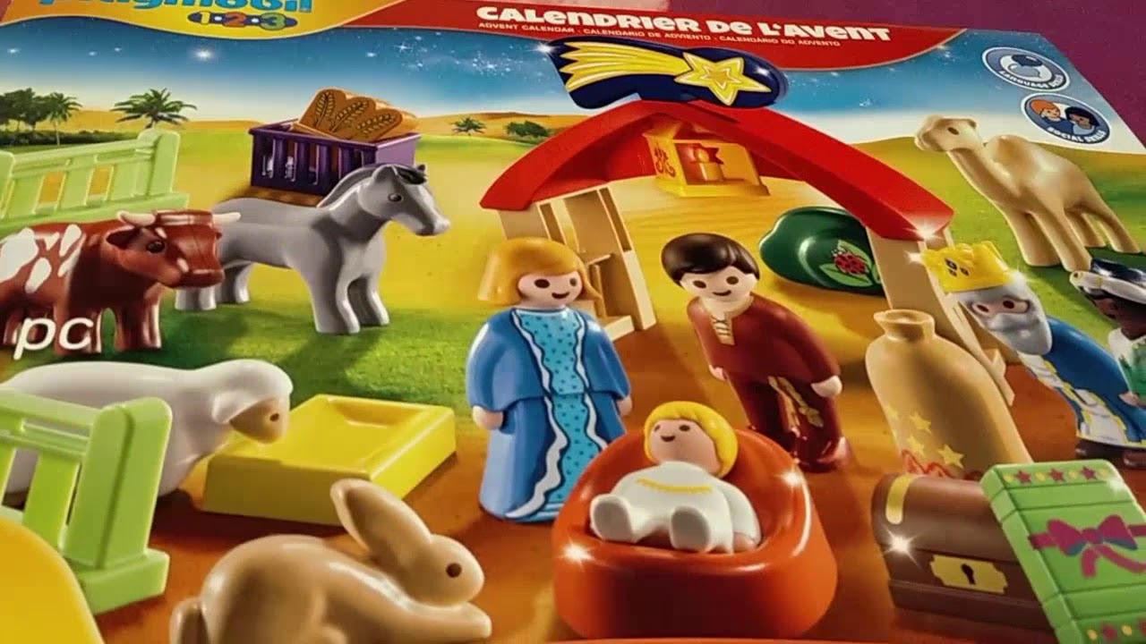 CALENDARIO DELL'AVVENTO PLAYMOBIL - PRESEPE