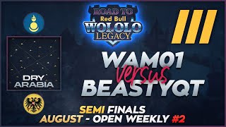 Wam01 vs Beastyqt: Road to Red Bull Wololo August Weekly #2 - Age Of Empires 4