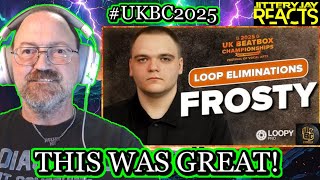 Frosty - UK Beatbox Championships 2025 - Loopstation Elimination - Reaction