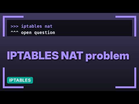 Unix & Linux: NAT External IP to local server using iptables