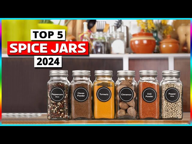 10 Best Spice Jars of 2024 - Where to Buy Spice Jars