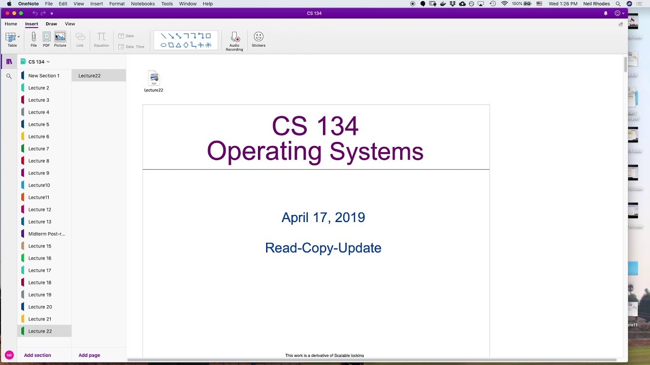 CS 134—Lecture 22 (HMC Spring, 2019) - YouTube