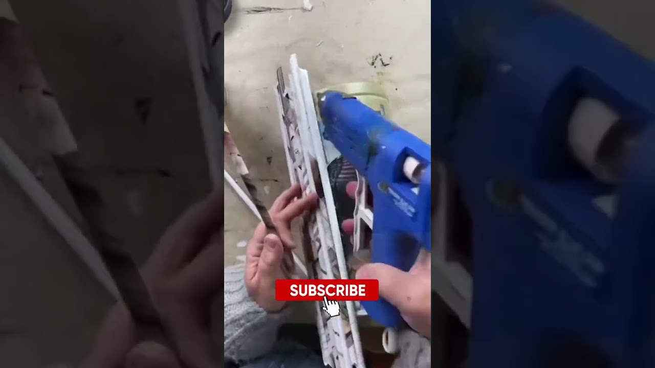 How to make an upcycled magazine planter using a popcorn tin 