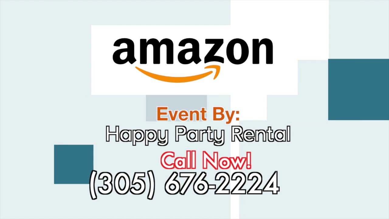 Amazon Annual Event - Happy Party Rentals Miami