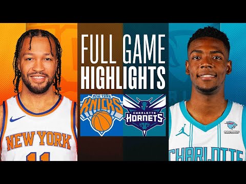 Game Recap: Knicks 113, Hornets 92