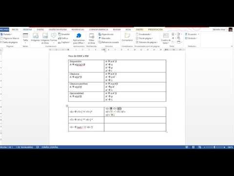 Video: ¿Cómo se convierte BNF a EBNF?