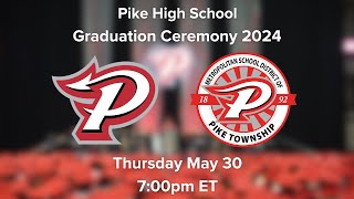 Pike High School Graduation 2024