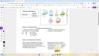 U8L5B   Example 1   Calculating Density