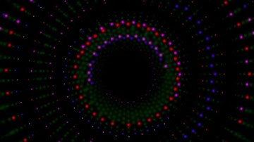 2K Video (5 min) kaleidoscope - animated background