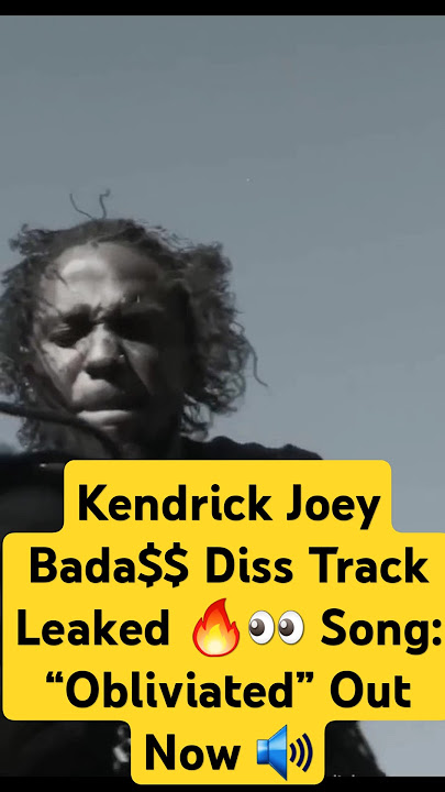 Kendrick Lamar Diss Track Leaked 🔥👀 Song: “Obliviated” Out Now 🔊 #rap #drill #hiphop #lyrics