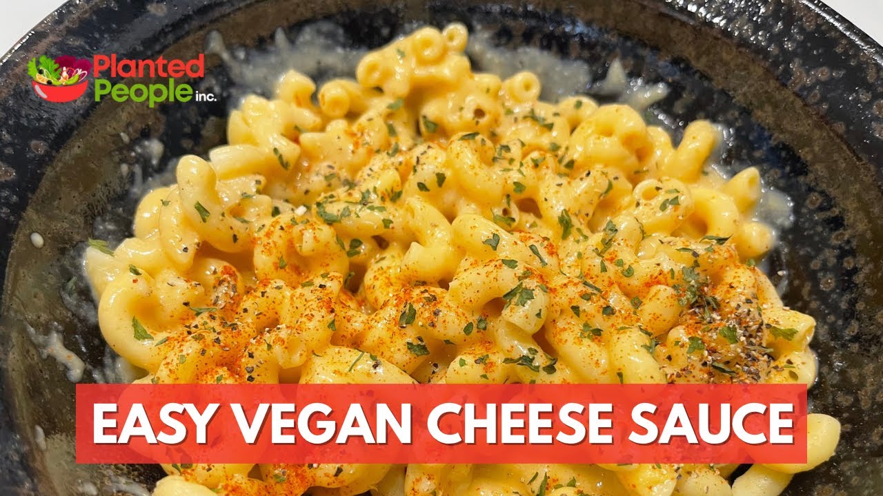 ✨ Easy Vegan Cheese Sauce | Creamy, Cheesy & Dairy-Free! 🧀🌱