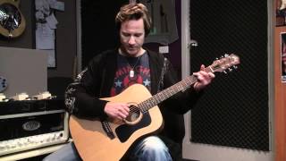 How to play Salty Dog acoustic fingerpicking lesson