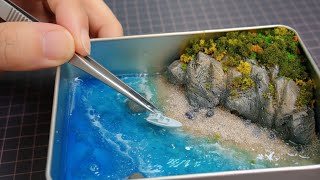 I Put the Entire Ocean into a Pocket-Sized Tin Box (Diorama)