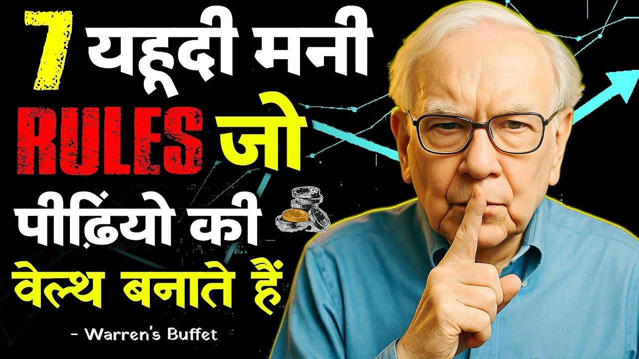 7 यहूदी मनी रूल्स जो पीढ़ियों की वेल्थ बनाते हैं | Jewish Wealth Secrets 💰 | ProBuffet HQ