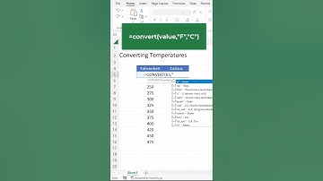 Fahrenheit to Celsius: Swift Conversion with Excel