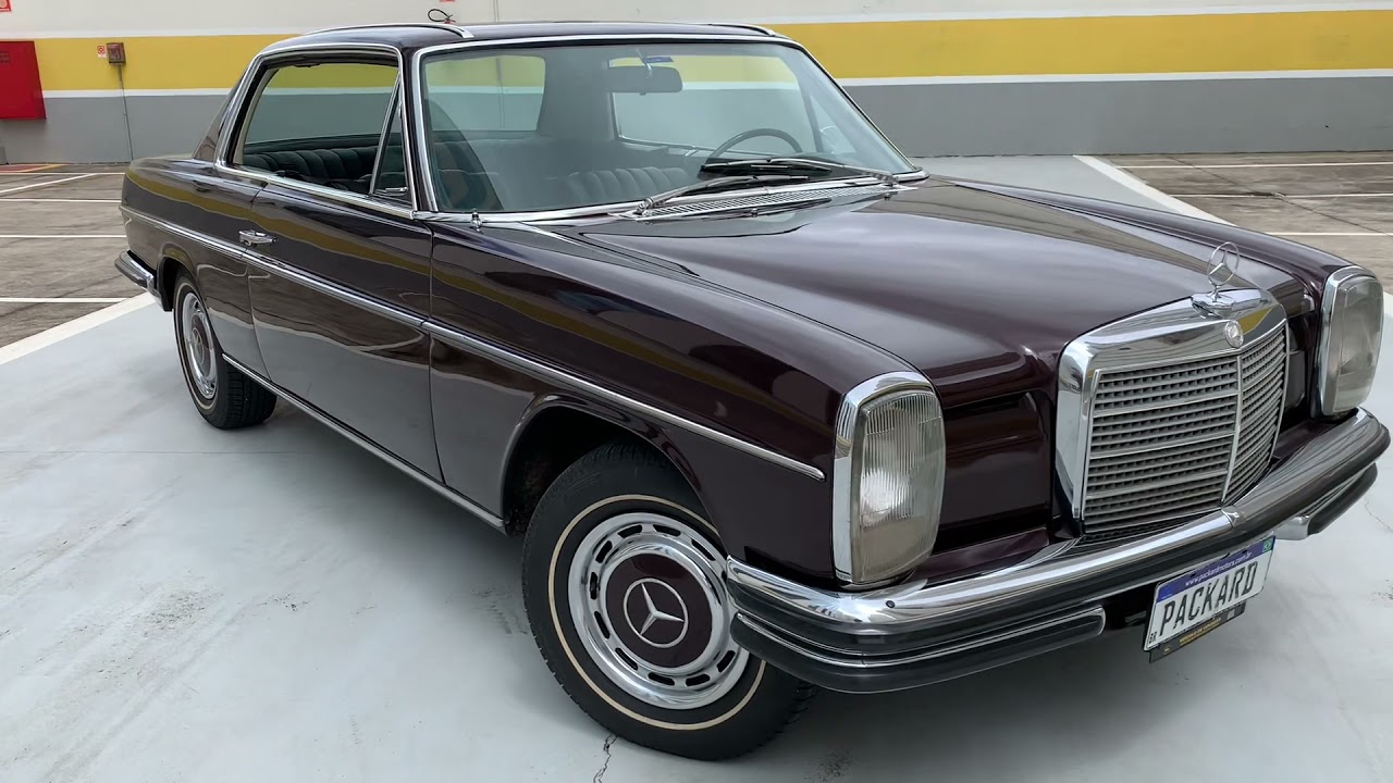 MERCEDES-BENZ 250 CE COUPE 1972 - PLACA PRETA - YouTube