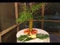Pineapple Palm Tree Fruit Tray