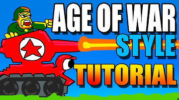 AGE OF WAR STYLE GAME: in a game maker software (CLICKTEAM FUSION 2.5)
