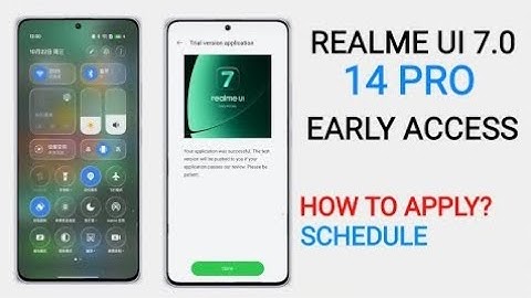 Realme UI 7.0 Update - Early Access for 14 Pro | How to Apply for Android 16