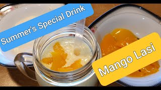 Mango Lasi Super Summer Drink