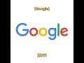 Evolution of Google logos😨